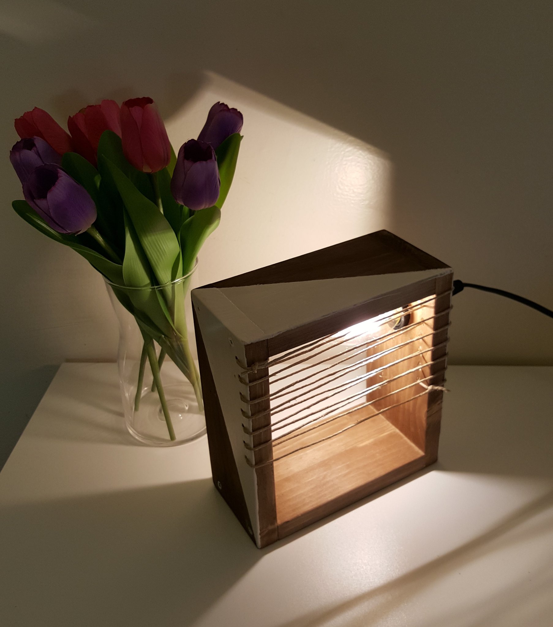 Atelier bois - Lampe finlandaise 2021