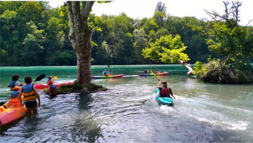 Initiation au kayak de rivière