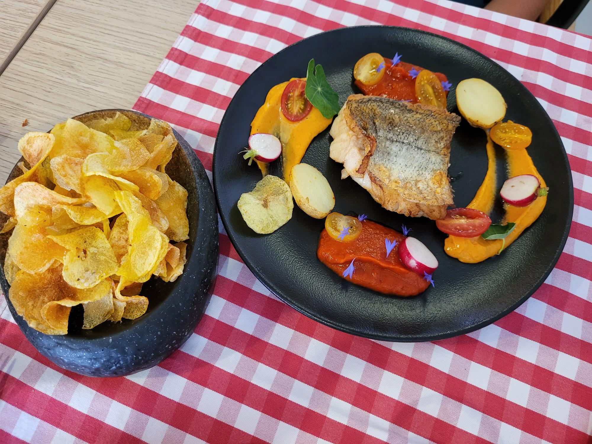 Repas de midi au restaurant R de Famille 2022