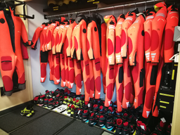 Visite de la caserne des sapeurs-pompiers professionnels