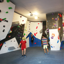 Escalade sur bloc