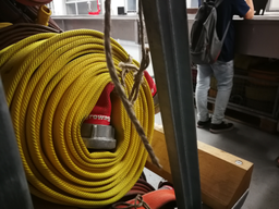 Visite de la caserne des sapeurs-pompiers professionnels