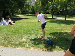 Initiation au golf urbain
