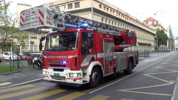 Visite de la caserne des sapeurs-pompiers professionnels