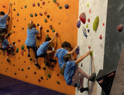 Escalade sur bloc