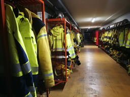 Visite de la caserne des sapeurs-pompiers professionnels