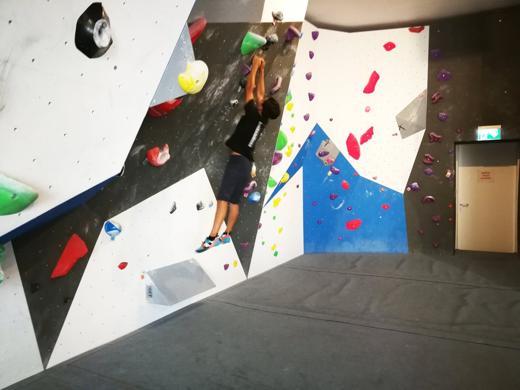 Escalade sur bloc 2021