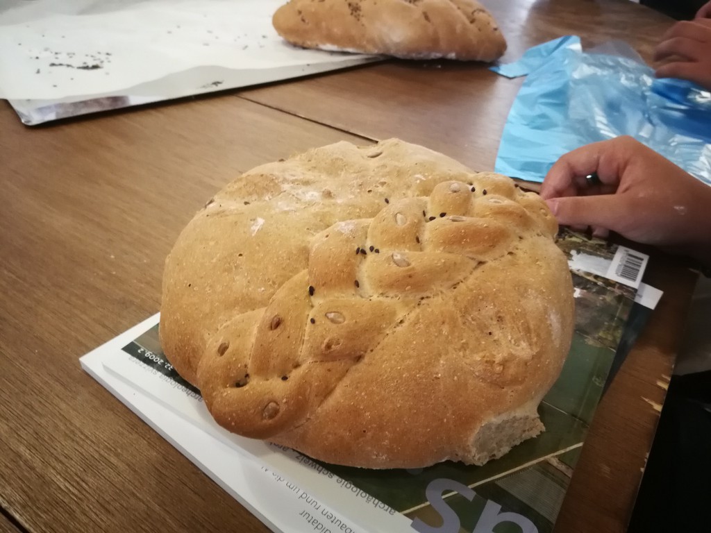 Fabrication de pain antique